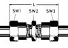 З`єднувач прямий 12x12 пластикових трубок з гайками PE AUTOMOTIVE 076.003-00A (фото 2)