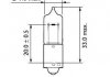 Лампочка HY21W 12V/21W BAW9S (POMARANCZOWA) PHILIPS 12146CP (фото 3)