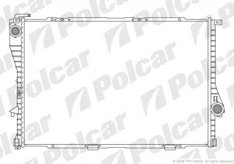 Радіатор охолодження Polcar 2022081