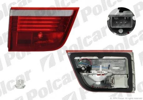 Фото ліхтар задній Polcar 2051871U Ліхтар задній Polcar 2051871U