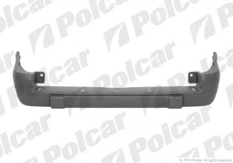 Бампер задній Polcar 2405961