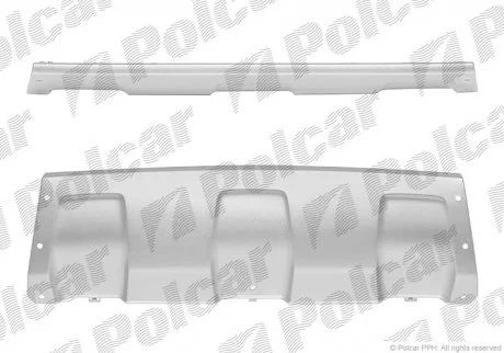 Защита бампера нижняя Polcar 28203417