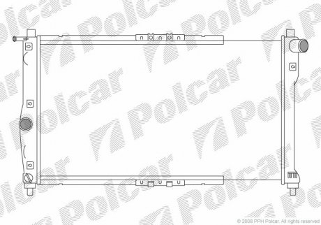 Радиатор охлаждения Polcar 292208A1