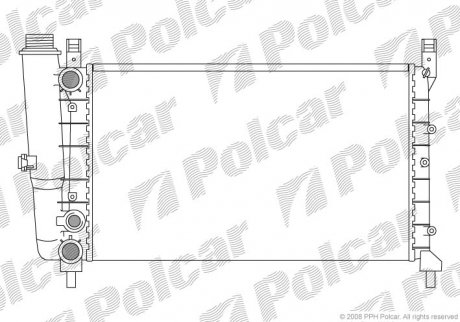 Радиатор Polcar 3016082