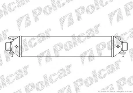 Радіатор повітря (інтеркулер) Polcar 3024J83
