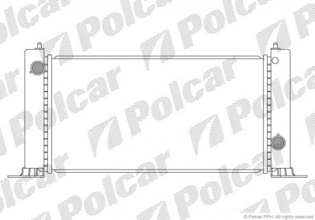 Радіатор охолодження Polcar 3030082