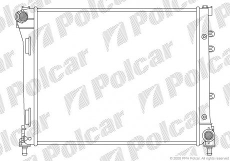 Радіатор охолодження Polcar 303508A2