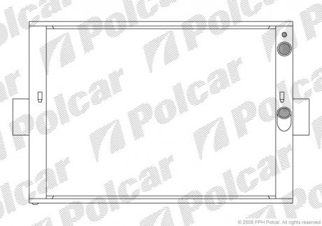 Радиатор охлаждения Polcar 3050083