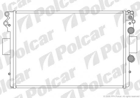 Радиатор охлаждения Polcar 3052082