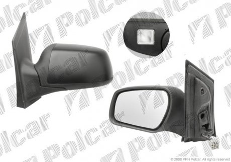 Зеркало наружное Polcar 3202516E