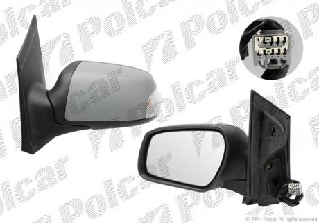 Зеркало наружное Polcar 3202528E