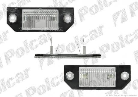 Ліхтар підсвічення номерного знаку Polcar 3202959E