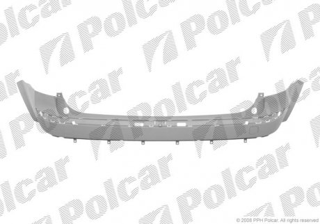 Бампер задній Polcar 3202964