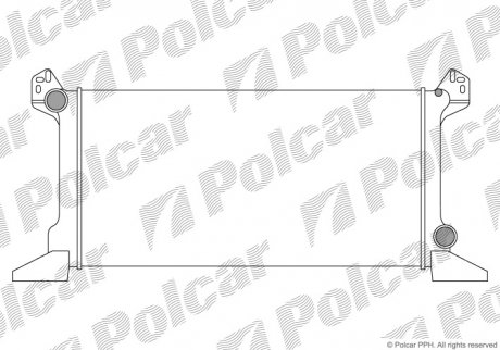 Радиатор Polcar 324408A1 (фото 1)