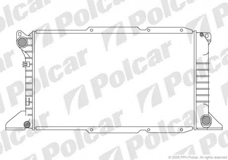 Радіатор охолодження Polcar 3246082