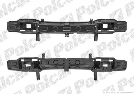 Усилитель бампера Polcar 4043963