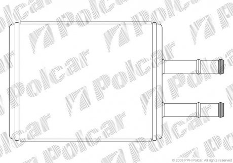 Радіатор обігріву Polcar 4516N81