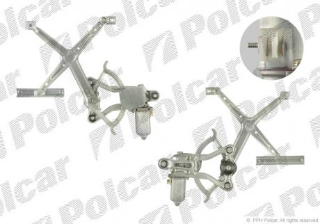 Стеклоподъемник электрический Polcar 5014PSE2