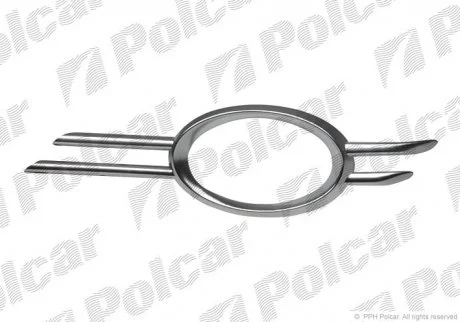 Рамка фари протитуманної правий | E-KLASSE W211 06.06- Polcar 5017301