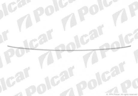 Молдинг бампера Polcar 5025966