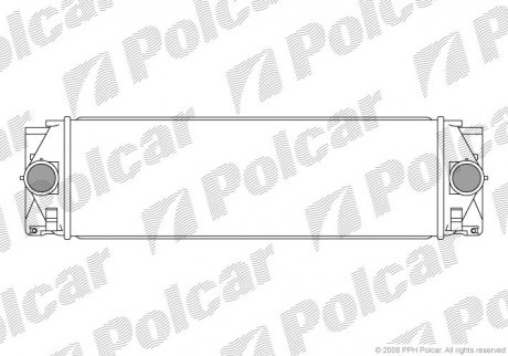 Радіатор повітря (інтеркулер) Polcar 5065J81X