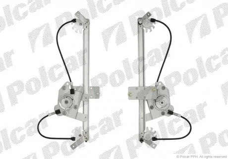 Фото стеклоподъемник электрический без электромотора. Polcar 5095PSG1 Стеклоподъемник электрический без электромотора. Polcar 5095PSG1