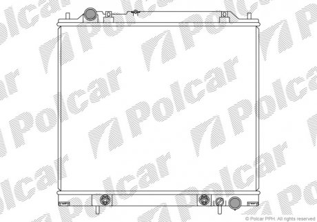 Радіатор охолодження Polcar 5250083 (фото 1)