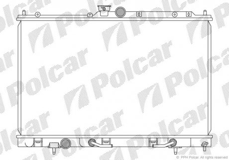 Радіатор основний SRL Polcar 5265084