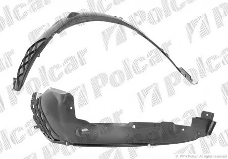 Подкрылок Polcar 5508FP1X