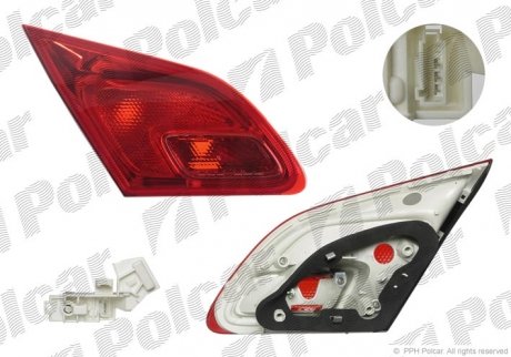 Задній ліхтар Polcar 5511882U