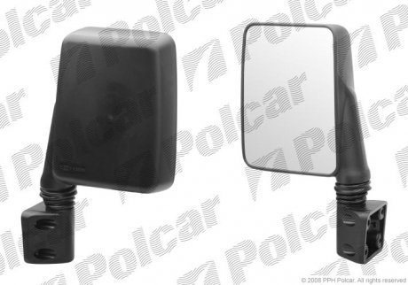 Дзеркало зовнішнє Polcar 5701511M