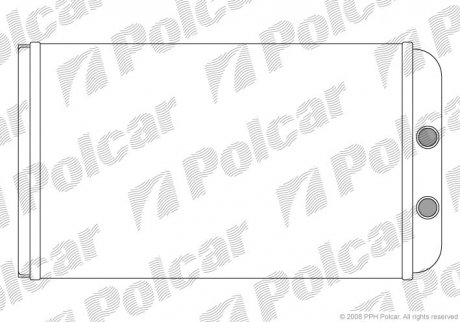 Радиатор обогрева Polcar 5702N82