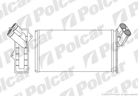 Радіатор обігріву SRL Polcar 5786N81