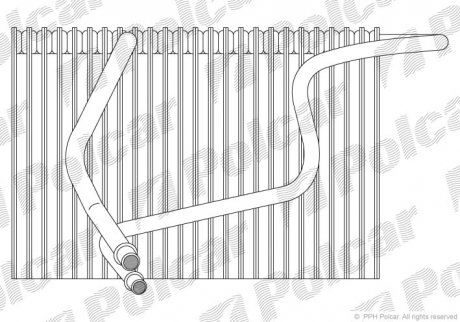 Випаровувач кондиціонера Polcar 6007P81