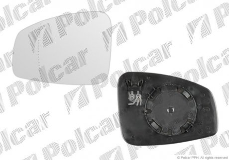 Вкладиш дзеркала Polcar 6012542M