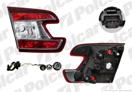 Фото ліхтар задній Polcar 6014884V Ліхтар задній Polcar 6014884V