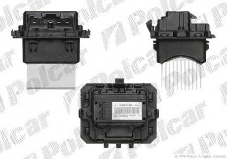 Резистор вентилятора Polcar 6014KST1X