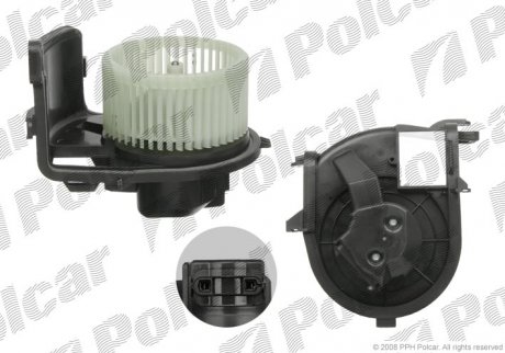 Вентилятор салона Polcar 6016NU3X