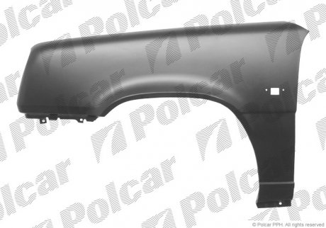 Крило переднє Polcar 603101