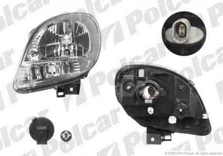 Фара основна Polcar 6061090E