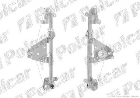 Стеклоподъемник электрический без электромотора. Polcar 6522PSG3