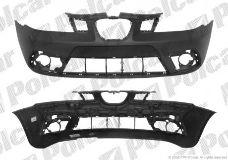 Бампер передній Polcar 673107J