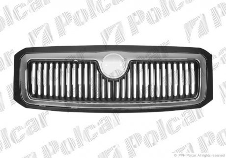 Решетка SKODA FABIA, 04- Polcar 69130504