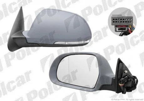 Дзеркало зовнішнє Polcar 6923524M