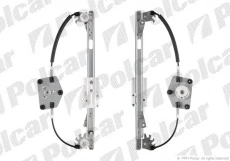 Стеклоподъемник электрический без электромотора. Polcar 9513PSG4