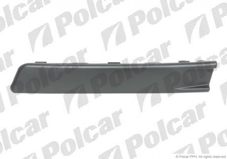 Молдинг бампера левый PASSAT,SDN+KOMBI (B6 Polcar 95550727