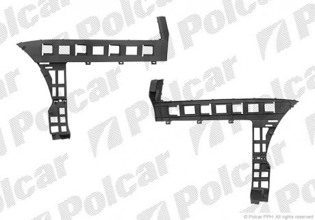 Крепление бампера Polcar 95559611