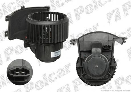 Вентилятор салона Polcar 9568NU1