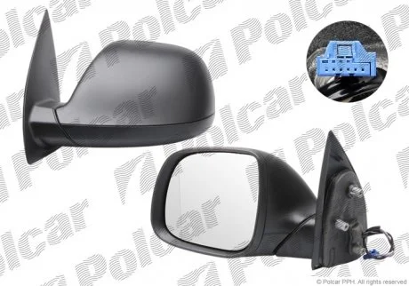 Дзеркало зовнішнє Polcar 95P1512M