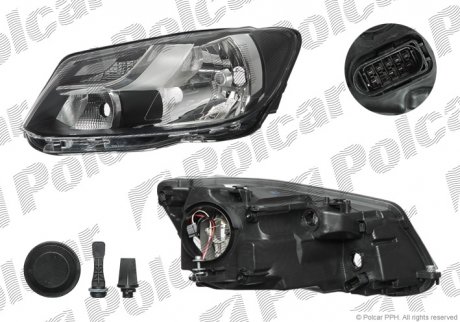 Фара основна Polcar 95U109E